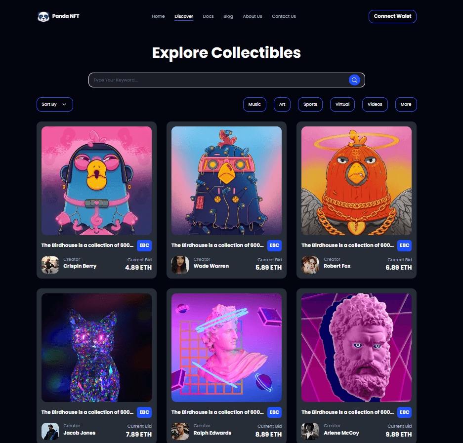 Panda NFT thumbnail 3