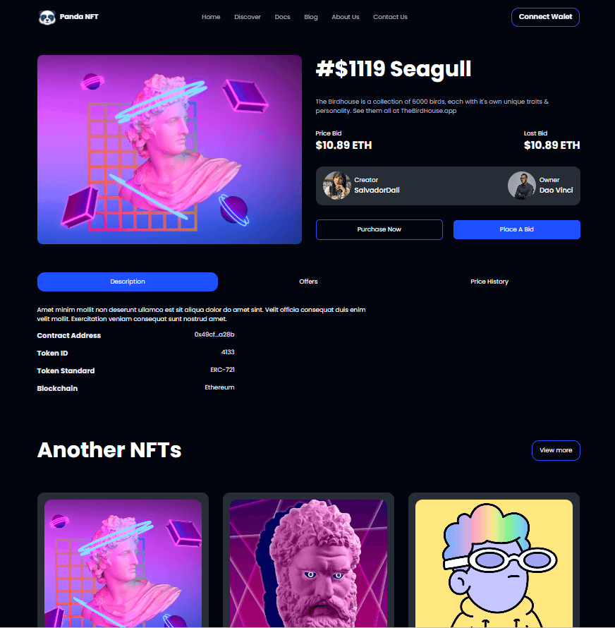 Panda NFT thumbnail 4